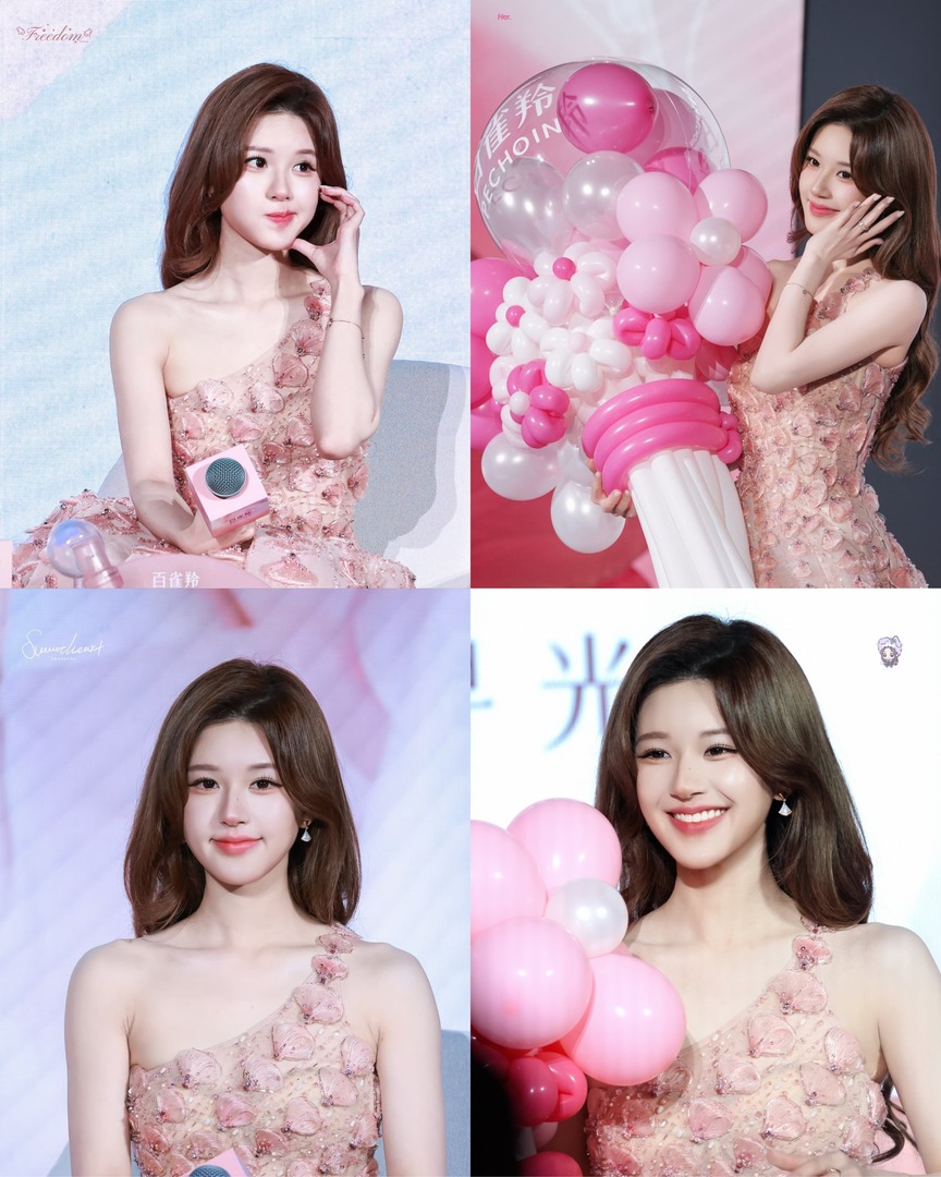 -star Zhao Lusi di event Pechoin hari ini
cantiknya unreal banget gak sih?! 🥹❤️

cr : on pict