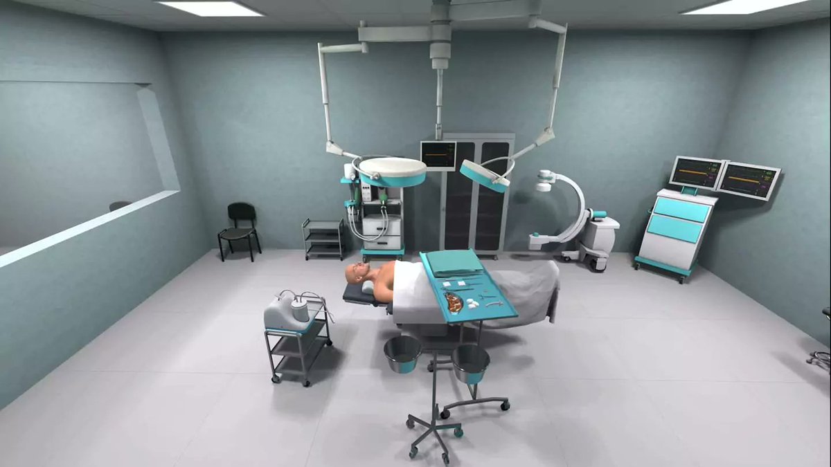 HelmetVision's tweet image. Surgical Room #VR #Training #helmetvision