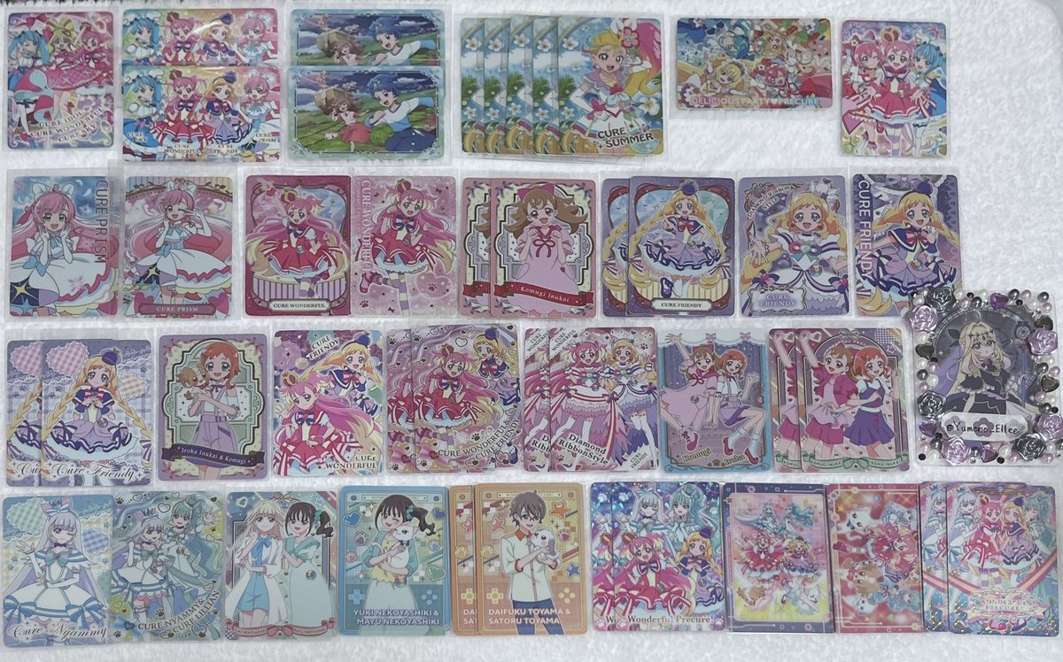 Yumeno_Ellee's tweet photo. 〝交換・譲渡募集〟キミとアイドルプリキュア わんだふるプリキュア キミプリ わんぷり

譲▶︎画像のもの

求▶︎100円/枚or画像4枚目アルカナor異種エルちゃん

5/4.5ヒロラ   5/10  クラコン 手渡し希望
FF外様もお気軽にお声掛けください🌷 https://t.co/zCIx27khft