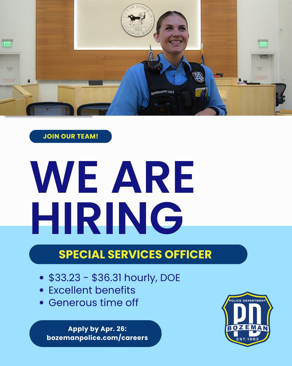 Bozeman Police Department tweet media