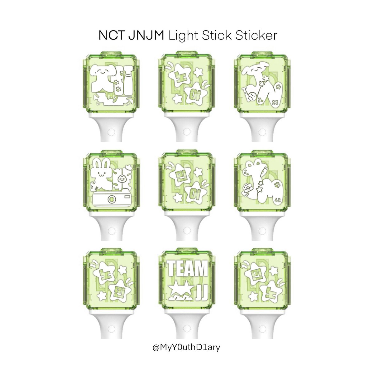 MyY0uthD1ary's tweet image. NCT JNJM CHEERING KIT💚
엔시티 제노재민 반사스티커 아크릴판 판매

#RT 두 분 TEAM JJ 반사스티커를 드립니다!

아크릴판 단독 구매 가능

6/14 현장수령 가능 ⭐️

!키링 판과 디자인이 추가 됐어요!

⏰ ~ 5/26
🚚 6/2

GO, 문의 DM

🧷witchform.com/deposit_form.p…