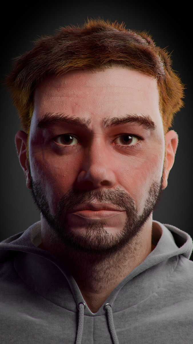 BalazsM_CG's tweet image. Realistic portrait study made in Blender. Sculpted and rendered in Cycles. 

#b3d #characterart #3dmodeling #blender #3dcg