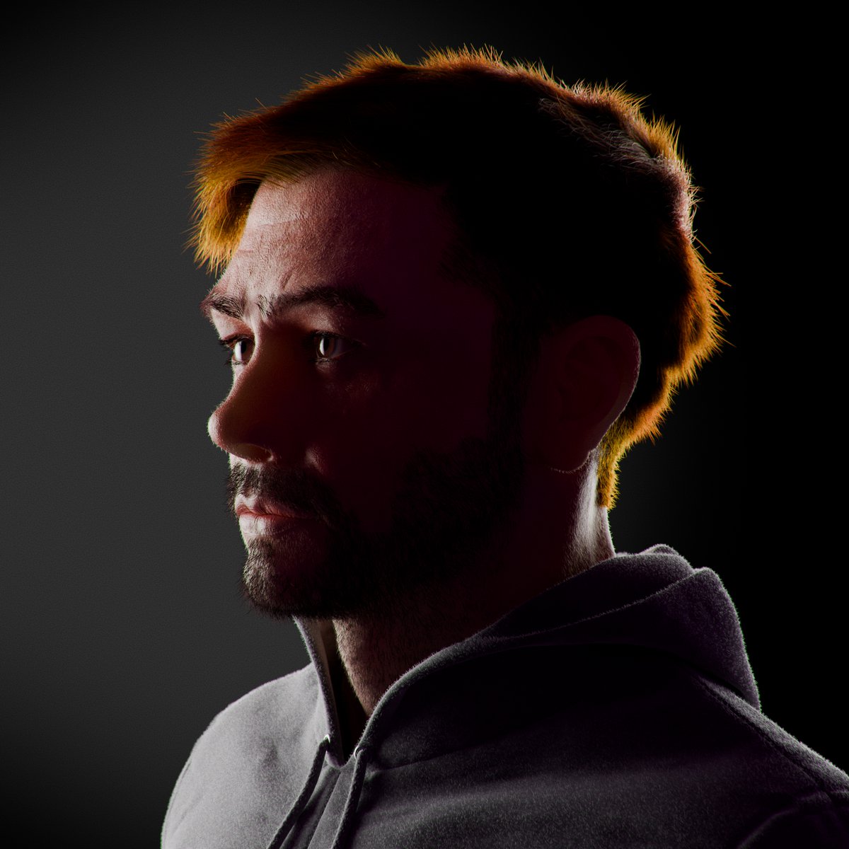 BalazsM_CG's tweet image. Realistic portrait study made in Blender. Sculpted and rendered in Cycles. 

#b3d #characterart #3dmodeling #blender #3dcg