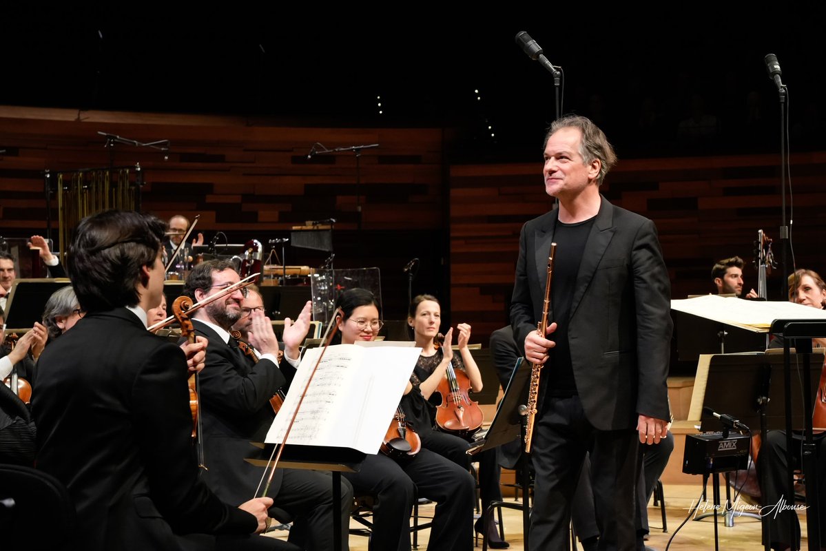 helene_mahln's tweet image. 🎶 Bravo @EPahud for this fantastic #concert with @PhilharRF conducted by Matthias Pintscher with @ChoeurRF ! 👏👏👏
🎼Mozart
🎼Pintscher, Transir
🎼Schoenberg, Friede auf Erden.
🎼Bartók Le Mandarin merveilleux.
 📷 @helene_mahln - 2026 apr.17
@maisondelaradio, Paris.