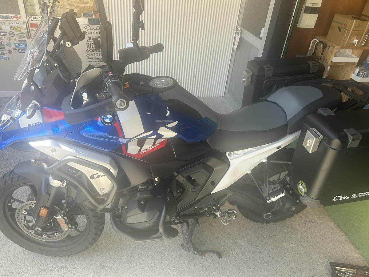 kenji1251's tweet image. ガードがある安心感！これもいい😎
ほいでハードパニアは最高！！
#outbackmotortek 
#アウトバックモーターテック
#BONSAIMOTO
#ボンサイモト