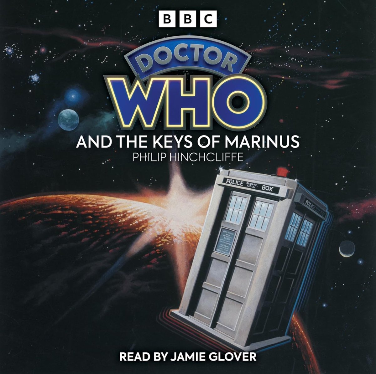 keithburton16's tweet image. The 1980 novelisation of 1964 #DoctorWho serial #TheKeysOfMarinus was written by former series producer #PhilipHinchcliffe. The 2022 audio edition is read by #JamieGlover and uses the book’s cover art by #DavidMcAllister. This latest reissue features the current series logo.