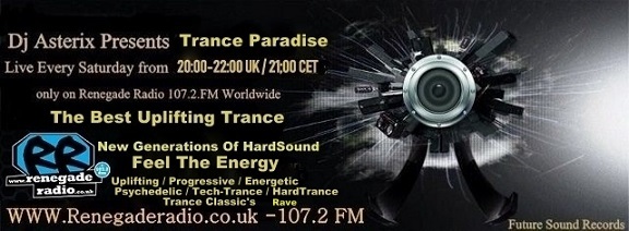 FutureSound20's tweet image. Catch me live Tonight Trance-Paradise❤️ 20:00pm UK / 21:00 CET / 3pm EDT on @Renegade_Radio #TranceParadise #artist #trancefamily #radioshow #livedj #Livestream