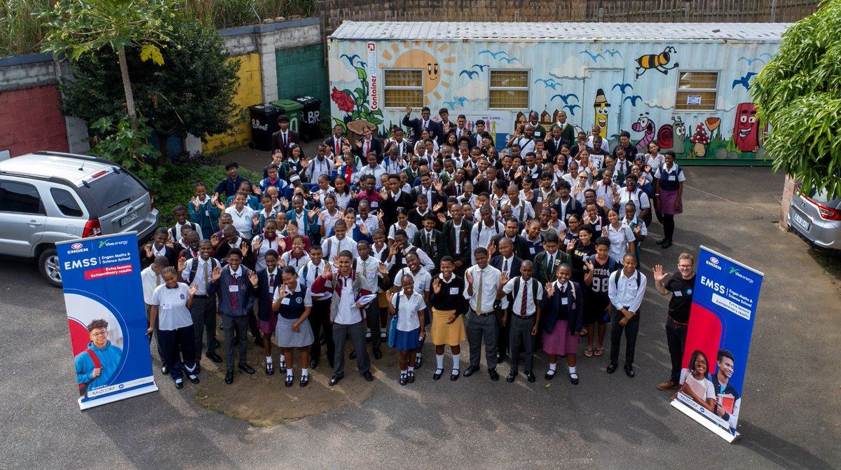 _ArriveAlive's tweet image. Three decades of impact, reimagined: Engen Maths &amp;amp; Science Schools launches bold new blended learning platform

arrr.co.za/vaBzT

#ArriveAlive #Empowerment #Sponsorship