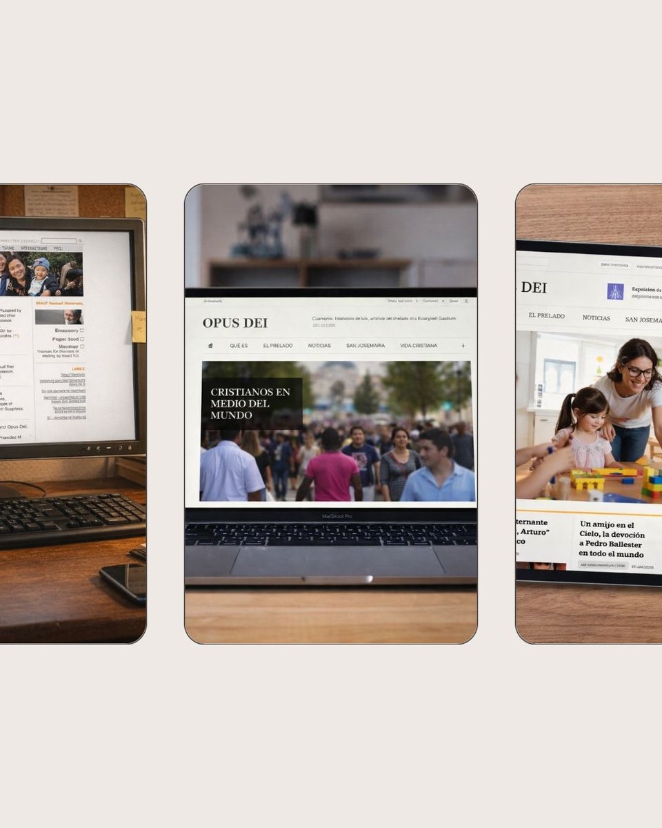 opusdei_es's tweet image. Millones de personas han encontrado en esta #web un lugar para #rezar, leer y crecer. Puede que tú hayas sido una de ellas ¡Gracias! 🫶🏽