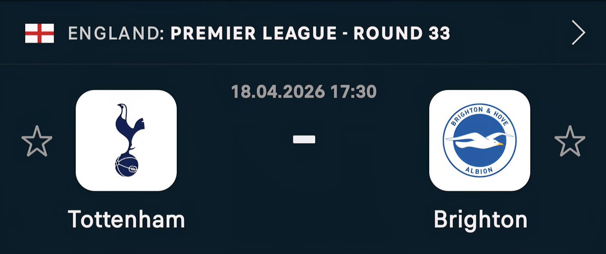 donpizzy01's tweet photo. New Tottenham manager Roberto De Zerbi will face former employers Brighton in his first home game in charge as his fight to save Spurs from relegation intensifies. Drop your score predictions. As usual 2k for every correct prediction. Remember you must be following. https://t.co/yn97bPjU2j