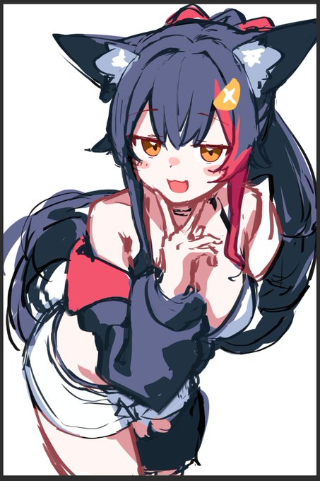 今回描くミオシャの水着はこのような感じです! 