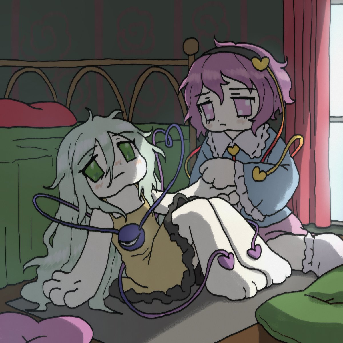 puupiks's tweet photo. touhou komeiji sisters https://t.co/EKIecNYO2b