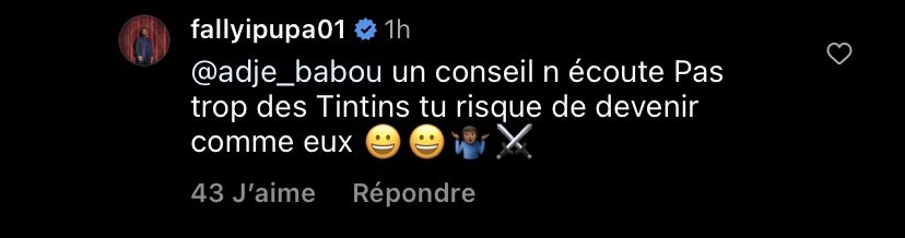 Y’a des tweets depuis hier wooooooow