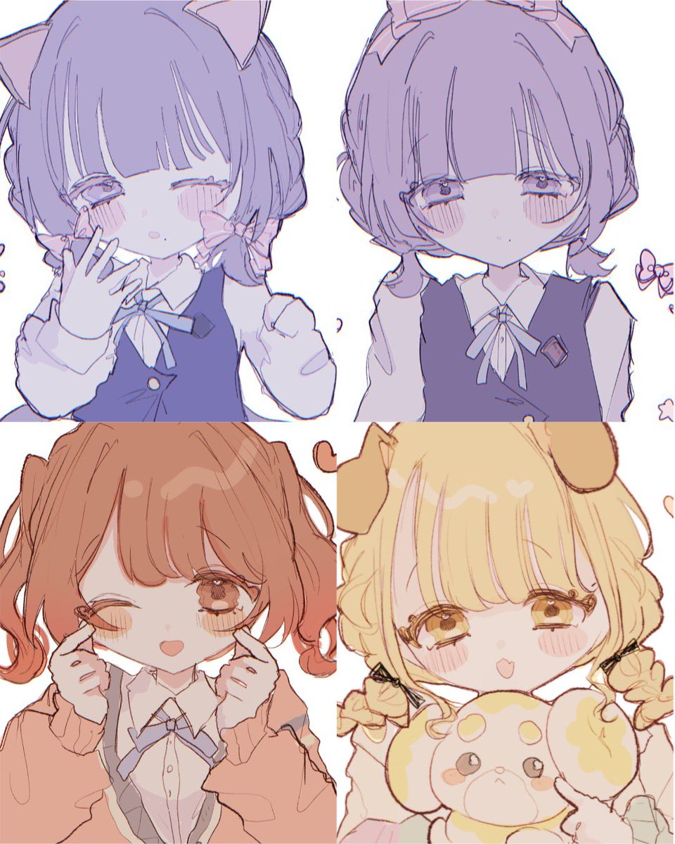 ririamo22's tweet photo. ♡サンプル使用OKな方
♡こういう簡易的な可愛い感じの描きます！なんでもアリな方

RT＆フォロー＆リプ　お待ちしております🙌✨

2名様　19日まで募集します〜！是非♡

#無償企画　#イラスト企画 https://t.co/kpjjSZKX1K