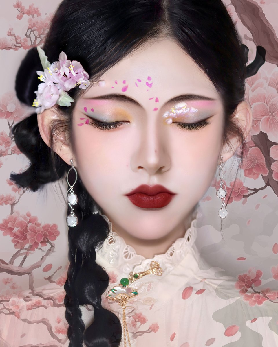 ChinaDaily's tweet image. The idea that personal adornment can be inspired by any facet of Chinese #culture has sparked innovation among beauty enthusiasts. #CulturalJourney #FunChina bit.ly/4cSrXoY