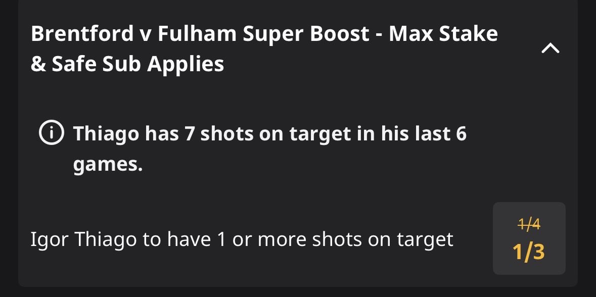 GeoffG1989's tweet photo. Betfair super boost eh 🤔 https://t.co/rZdpRrBjjf