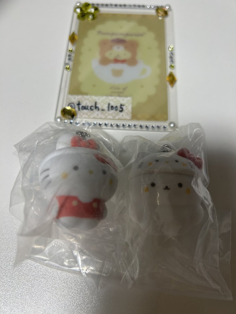 touch_1005's tweet photo. 【譲渡】サンリオ スタジオハヌル×サンリオキャラクターズ ふわふわ♡フロッキーマスコット ガチャ

譲:ハローキティ、タルト

求:定価+送料
キティはタルトとセットのみ https://t.co/k2IqO2mzln