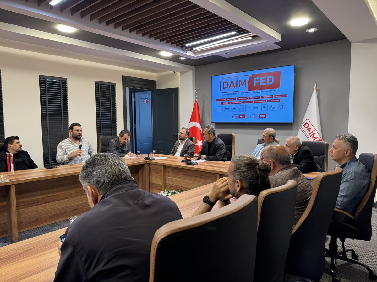DOĞU AKDENİZ MÜTEAHHİT BİRLİKLERİ FEDERASYONU tweet media