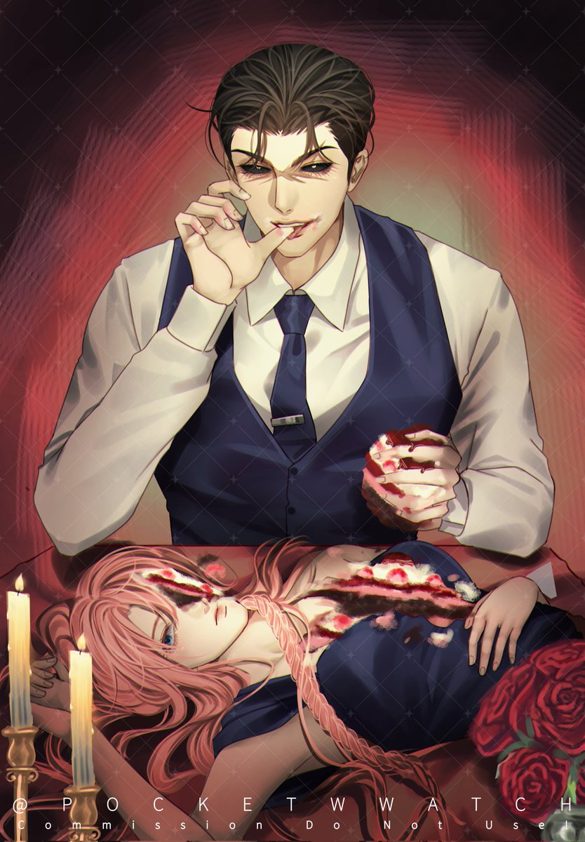 pocketwwatch's tweet photo. Commission result for @ymzkyzru 
Thank you sm for purchasing! ❤❤

#artㅤㅤㅤㅤ #commission https://t.co/sUBP8N2EUN