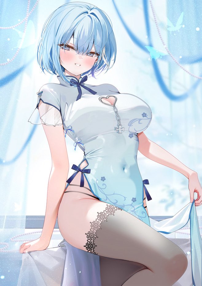 みずいろチャイナ~🩵