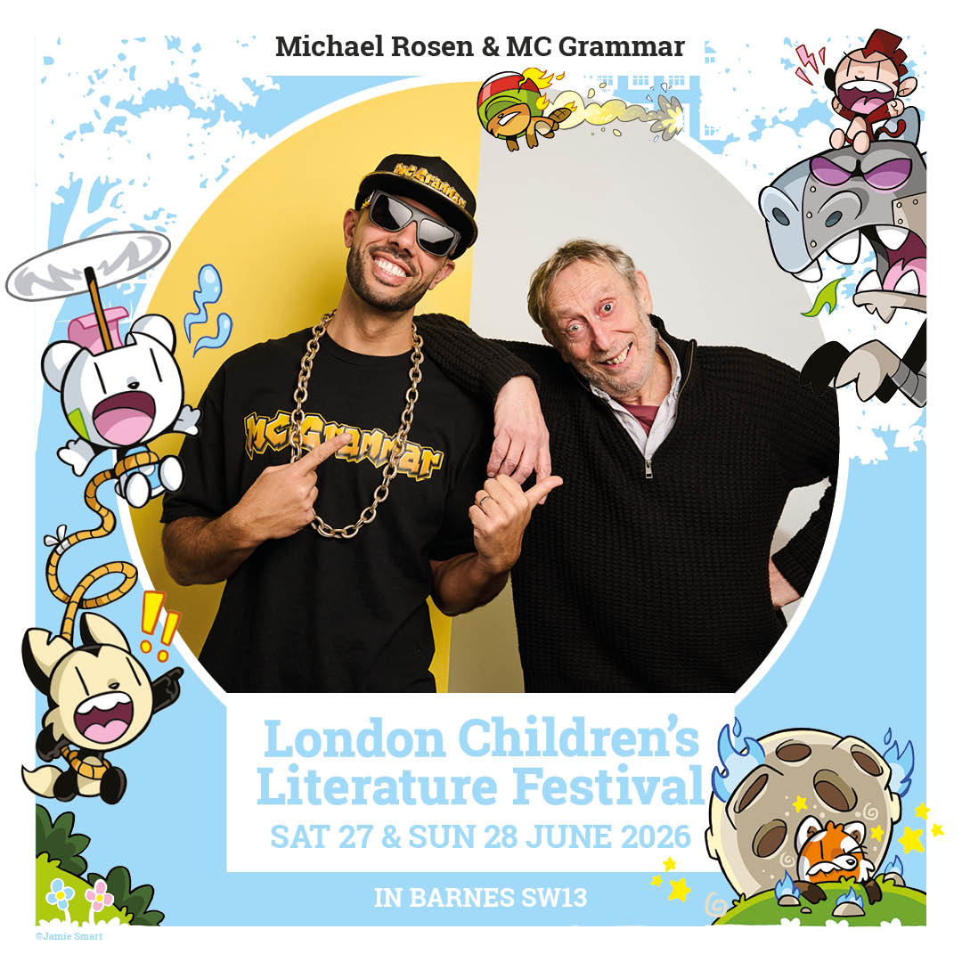 kidslitfest's tweet photo. ICYMI! Tickets for the UK's biggest kids' books festival on Saturday 27 &amp; Sunday 28 June are now on sale and if you haven't grabbed yours yet then these two really should be right on top of your list!⬇️➡️🎟️ https://t.co/W8NmxhN2HX

@MichaelRosenYes @MrMCGrammar @simonkids_UK https://t.co/eJXUDVWzzB