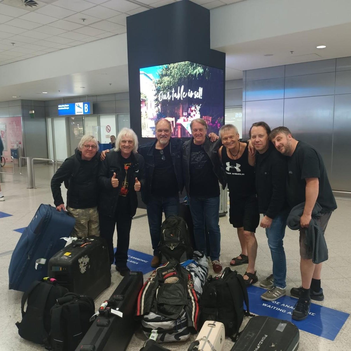 FMofficial's tweet photo. Great show last night @legend_milano!
We have arrived in Greece for the last show of this #Indiscreet40 run. See you tonight at #KyttaroLive in Athens!
.
.
.
.
#FMlive #ontour #indiscreet #40thAnniversary #milano #italy #melodicrock #rockFM #AOR https://t.co/cqXoNUmQln