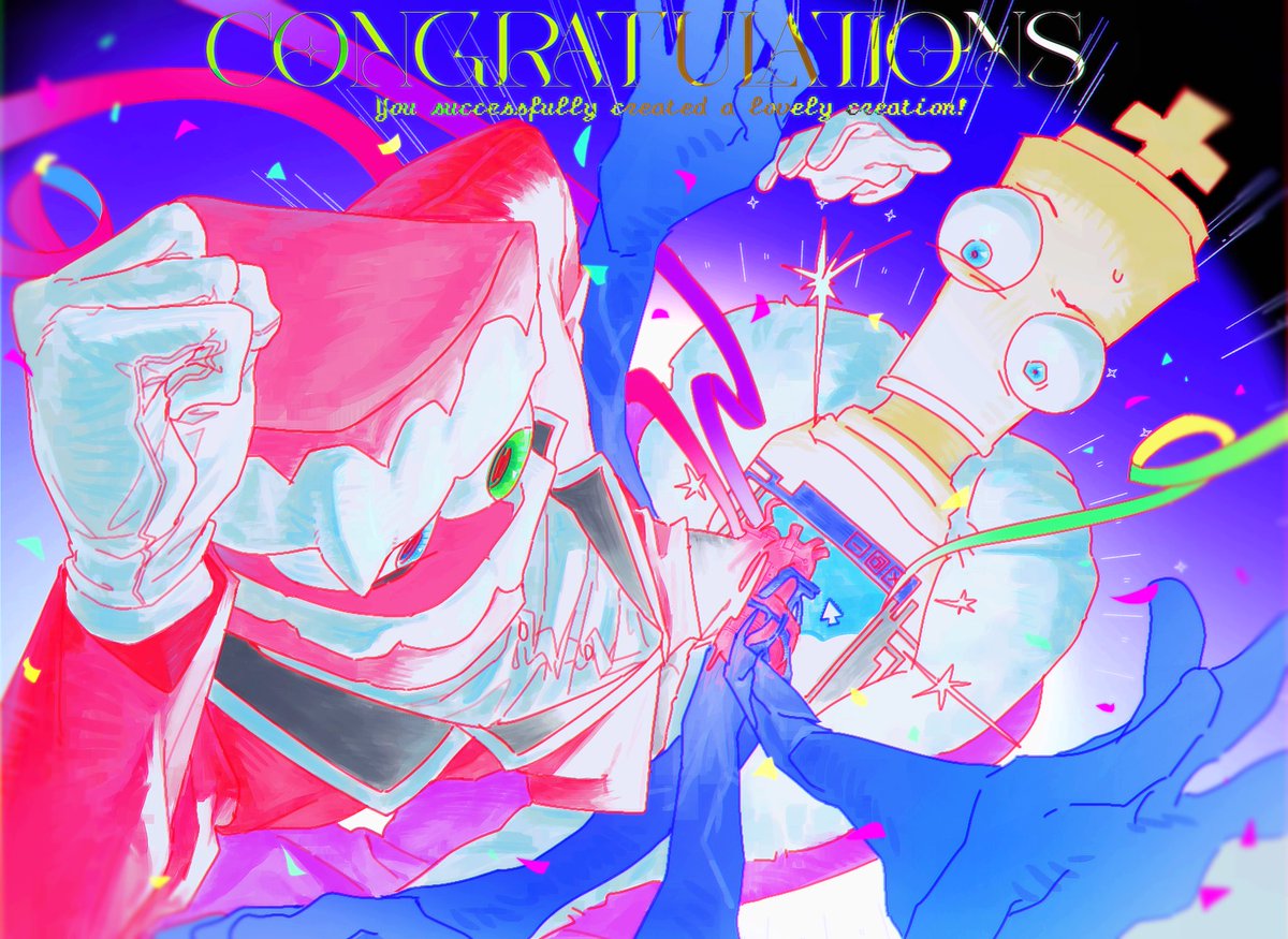 tldn40's tweet image. #tadc #caine #kinger #royalteeth ?
Say (“Hi”) to your creation