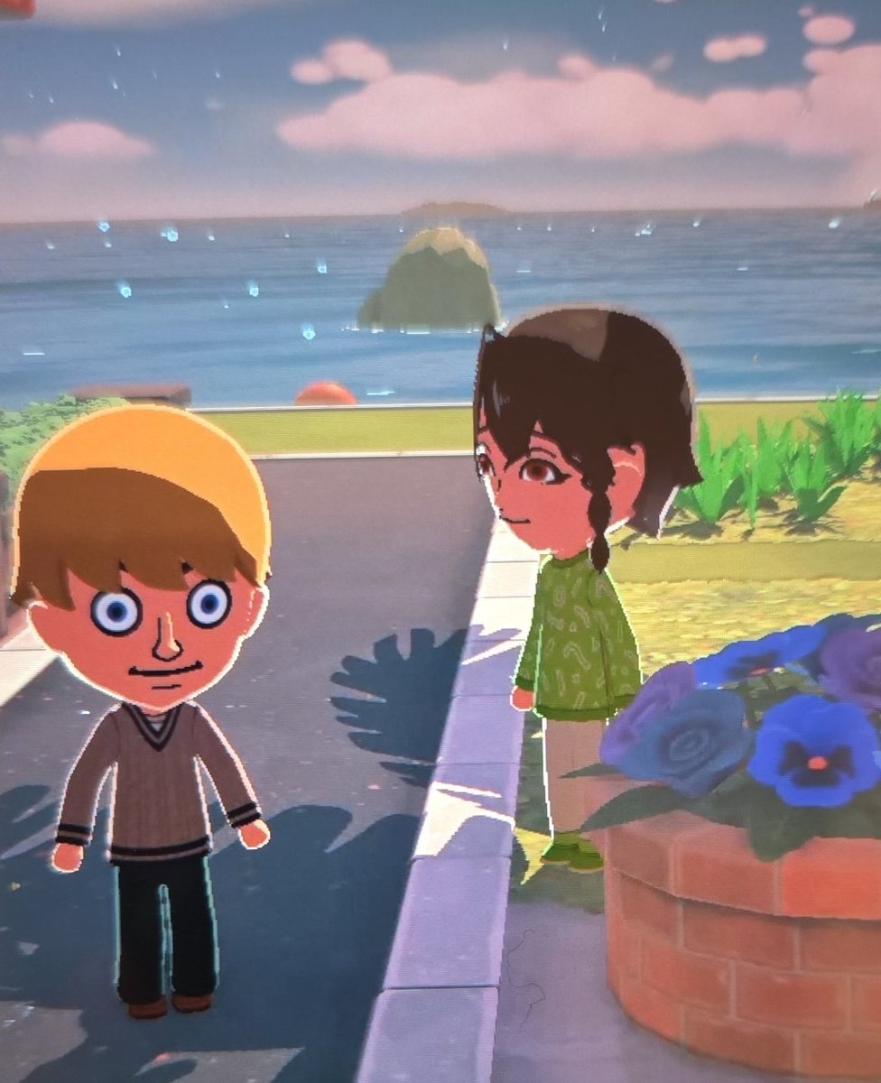 髪以外資料無しで作ったけど似てない？歴代1満足度高かったんだ……
←(論破企画のだけど元ネタ)
出来たもの(コミュ症発動し声を掛けれなかった姿)→