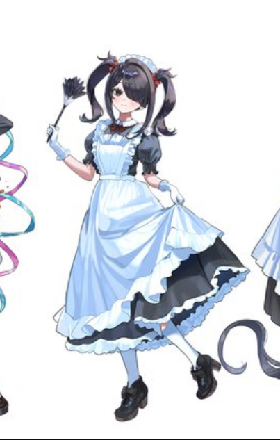 maid ame... we all died in 2022 and this is heaven #ニディガ