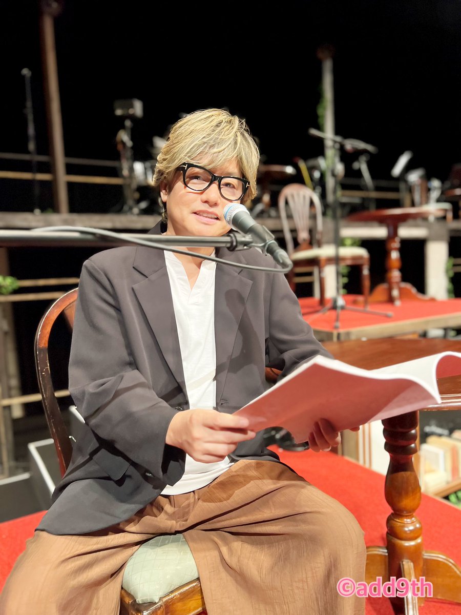 朗読劇 桜桃探偵舎 天沼心中 太宰治と檀一雄の事件簿2
坂口安吾役で出演いたしました🌸
応援してくださった皆様ありがとうございました！

明日は本日とは違うキャストでの公演です！
引き続き会場でお楽しみください🌸🌸
 #桜桃探偵舎