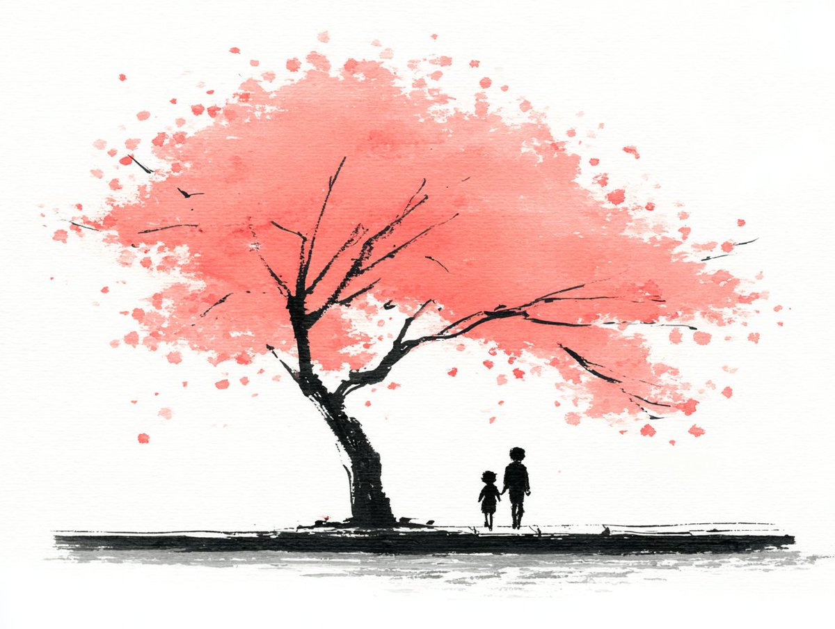 akisora_poet's tweet image. taller now, you stand
with whom will you share a glimpse
of the gentle spring sky?

背も伸びた君誰と見る春の空

#haiku #micropoetry #spring #sky
#AIassisted