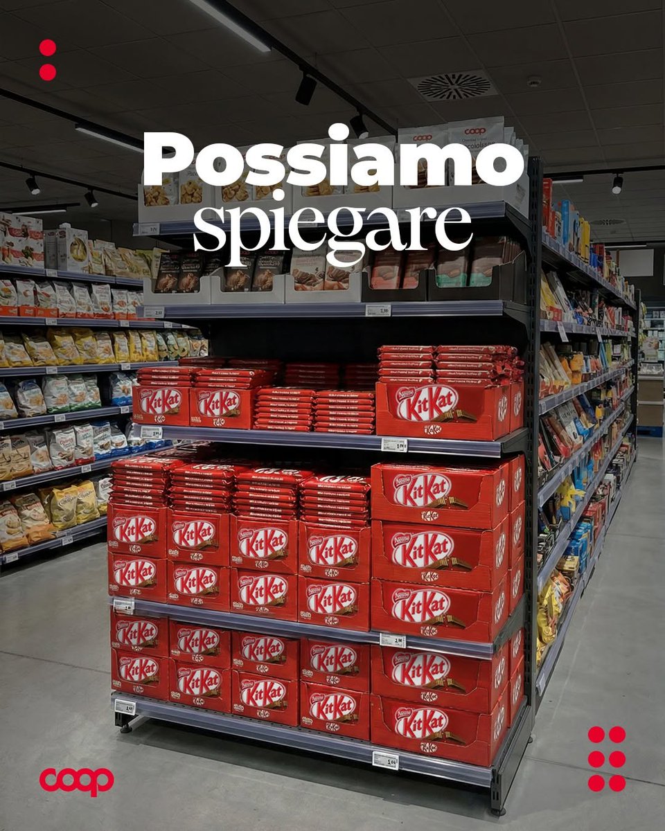 ggoodonline's tweet image. 400k #KitKat rubati: un incubo logistico o una masterclass di Marketing?

Dal Newsjacking di VW Caddy ai "chiarimenti" ironici di Coop, ecco come trasformare un furto da €1M in un'esplosione di Brand Awareness. Se tutti vogliono rubarlo, il prodotto è già un’icona.

#Branding
