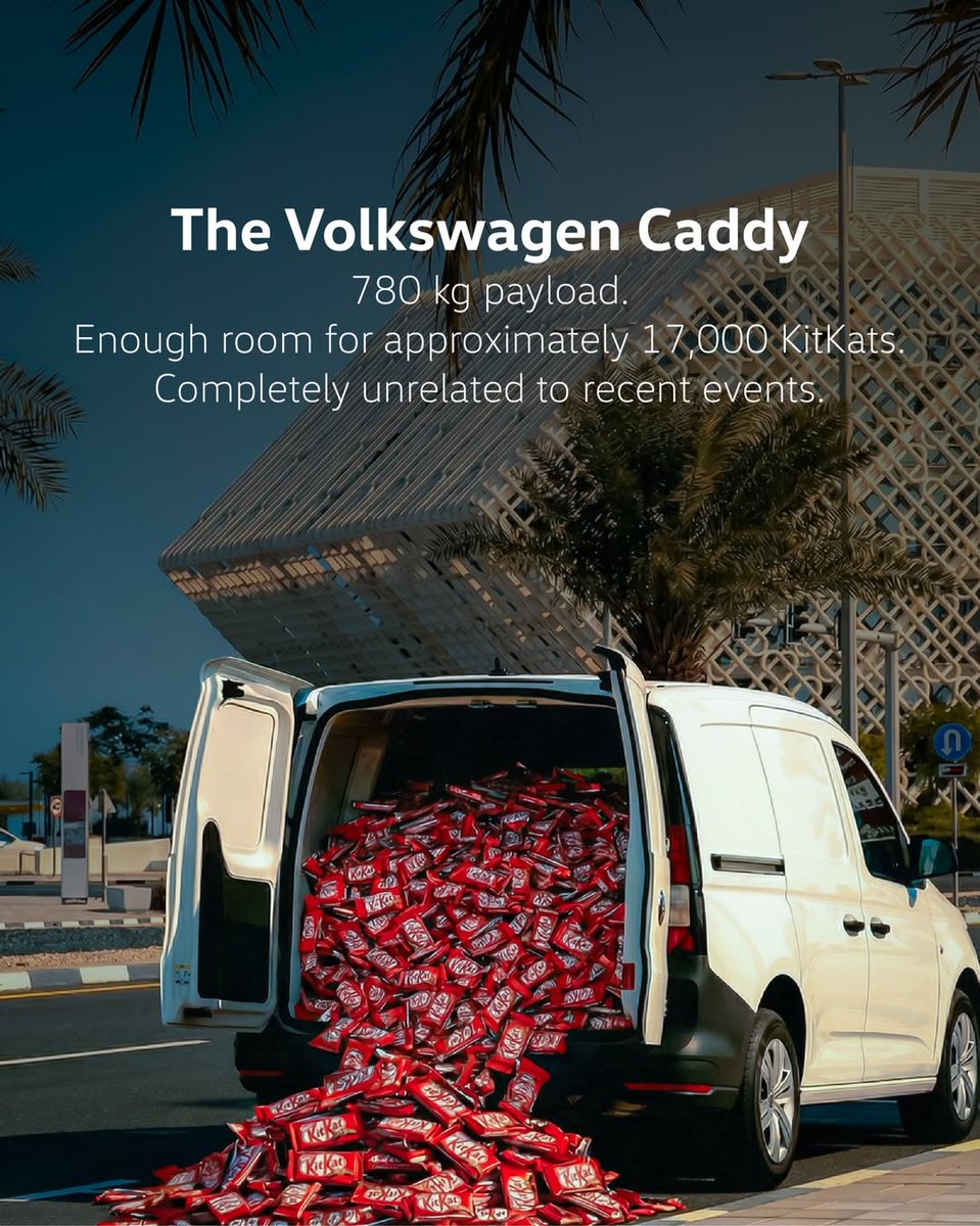 ggoodonline's tweet image. 400k #KitKat rubati: un incubo logistico o una masterclass di Marketing?

Dal Newsjacking di VW Caddy ai "chiarimenti" ironici di Coop, ecco come trasformare un furto da €1M in un'esplosione di Brand Awareness. Se tutti vogliono rubarlo, il prodotto è già un’icona.

#Branding
