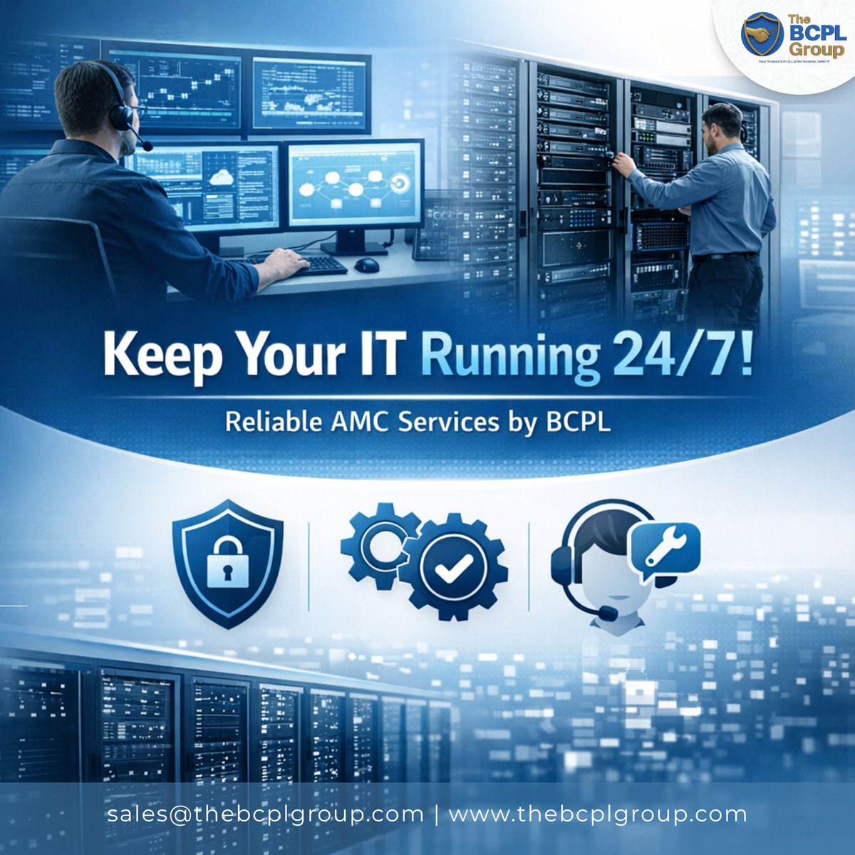 BCPL_Group's tweet image. AMC (Annual Maintenance Contract)
Ensure uninterrupted business operations with reliable AMC services from The BCPL Group. 

Contact Us: thebcplgroup.com/contact-us/

#AMCServices #ITSupport #Maintenance #TechSupport #TheBCPLGroup