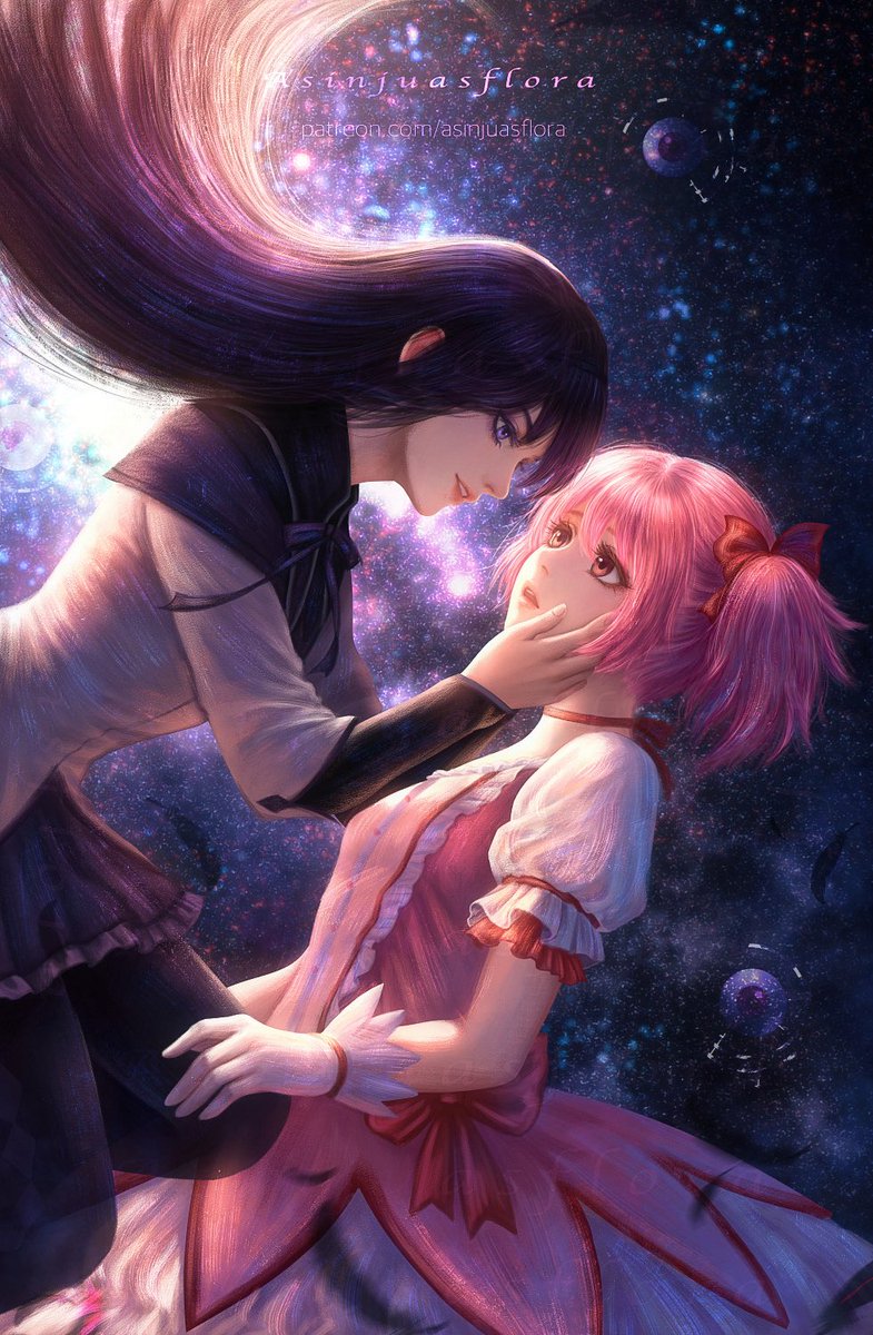 Asinjuasflora's tweet photo. “Even if I must become a devil, I swear I will protect you for all eternity.”

Madoka x Homura - Puella Magi Madoka Magica fan art

I rewatched this anime at the beginning of this year, absolutely love it 🙂

#魔法少女まどかマギカ #MadokaMagica https://t.co/Cavj8ATDqc