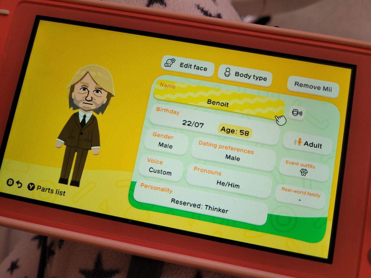 i needed a Thinker on this island. for some reason he could not pronounce "blanc" and kept trying to spell it out