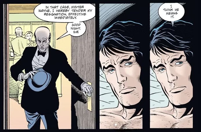 happened to my dear friend Bruce Bat Wayne