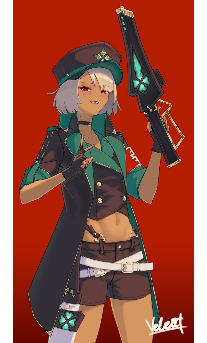VeIeat's tweet photo. ラッキーガンナー・ヨツバ
#イラスト #オリキャラ #OC https://t.co/HE4eTXKmJd