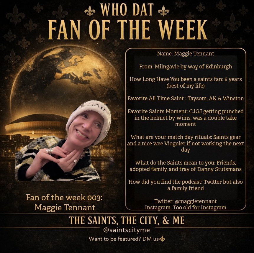 The Saints, the City, and Me tweet media