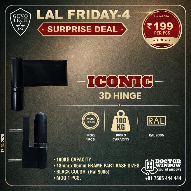 DOCTORWINDOW_IN's tweet image. GEVO TECH ICONIC 3D HINGE
GEVO TECH MAKITA PH2 STAR BIT (D-031669)
GEVO TECH STAR DOOR ADJUSTABLE ROLLER
GEVO TECH MILKWAY WINDOW ROLLER 

#doctorwindow #soulofwindows #hardware #hardwareaccessories #dooraccessories #door #window #3dhinge #makita #doorroller #windowroller