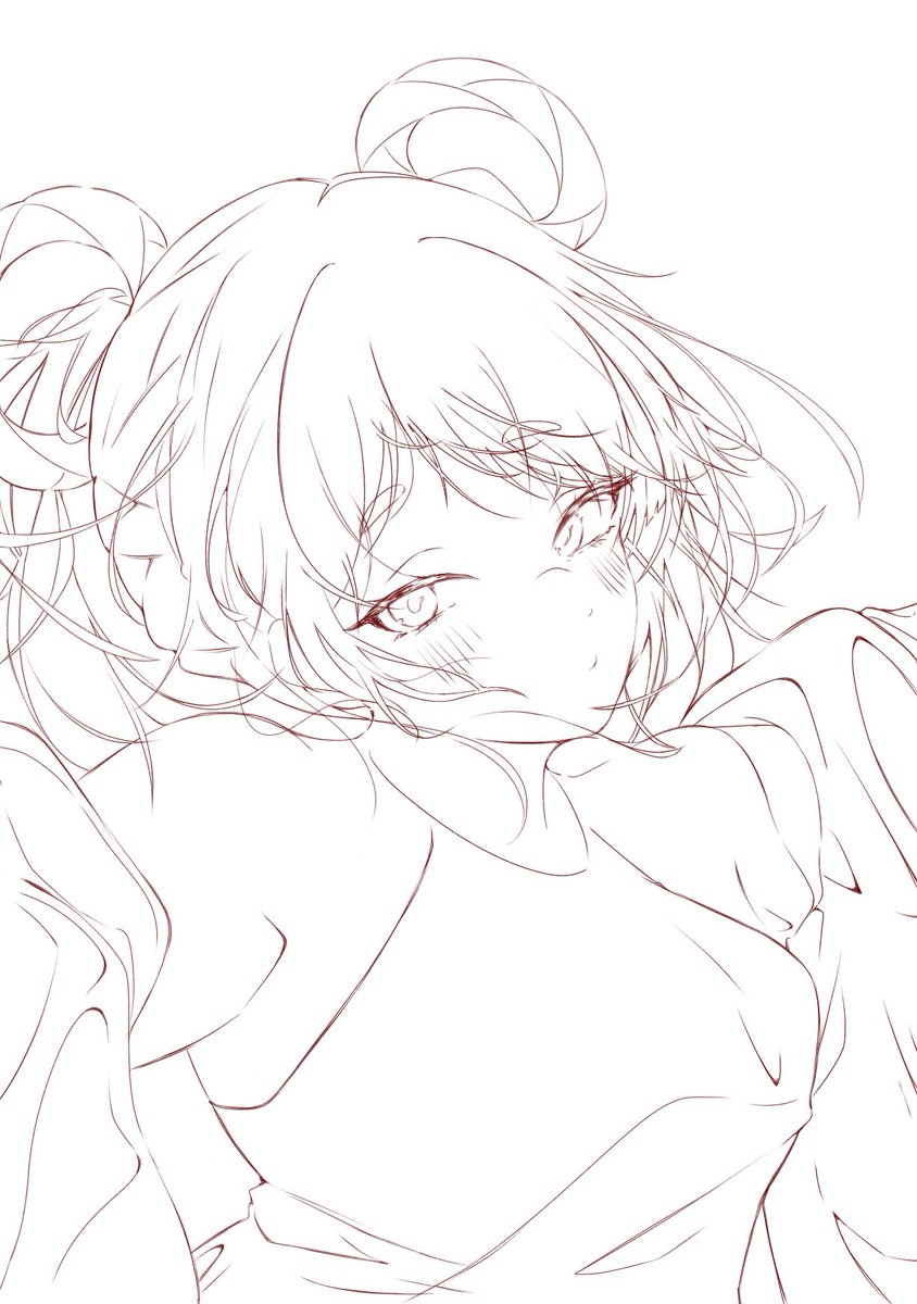 IvFr3PZGab81202's tweet photo. 線画

 #超かぐや姫
 #月見ヤチヨ https://t.co/ahpclH6cJO