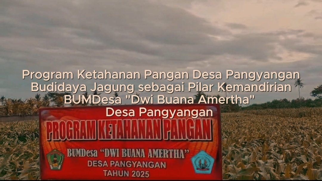 Desa Pangyangan Menunjukkan Karya Nyata Menuju Kemandirian, Melalui KETAHANAN PANGAN yg dikelola BUMDesa. 

<a href="/YandriSusanto/">Yandri Susanto</a>
@KementerianDesaPDT

#KementerianDesaPDT
#BPSDMKementerianDesaPDT
#BUMDesaKelolaKetahananPangan
#KerjaPendampingDesaBerdampak
#TenagaPendampingProfesional