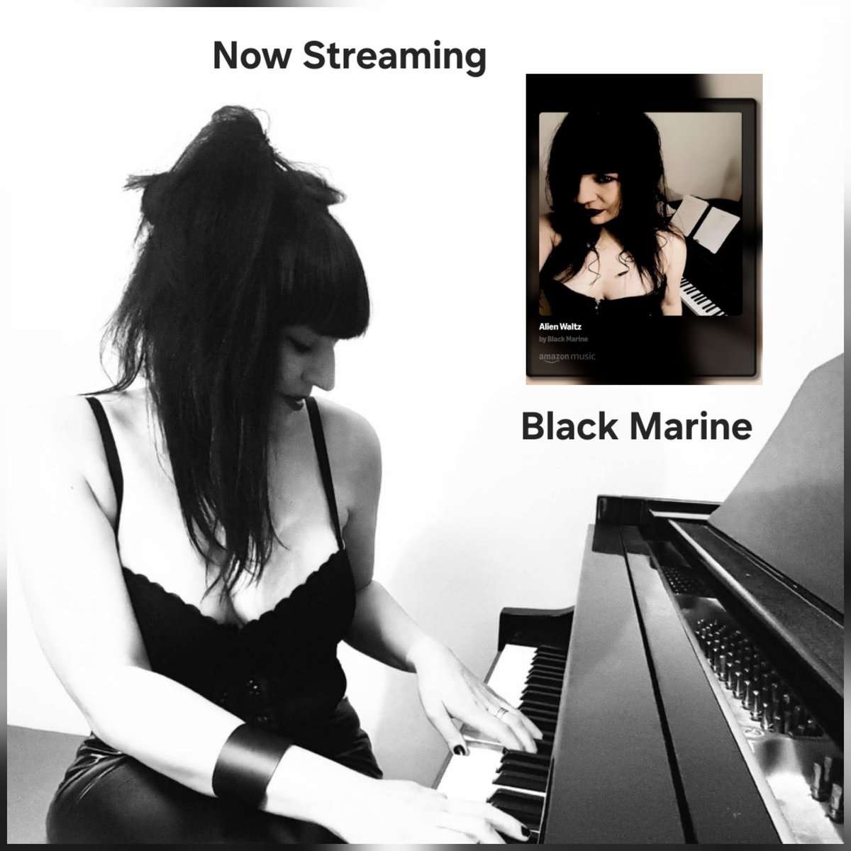 PaulHarwood70's tweet image. Now stresming @BlackMarine2 #dark #piano #composer