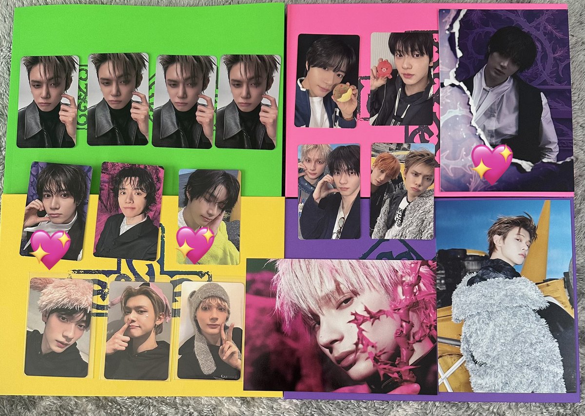Wish_list5's tweet photo. @owo120403 検索より失礼します。
当方💖のボムギュ所持しておりますが、同種テヒョンとの3:3交換は可能でしょうか?ご検討よろしくお願いいたします。 https://t.co/6CjjLzGF75