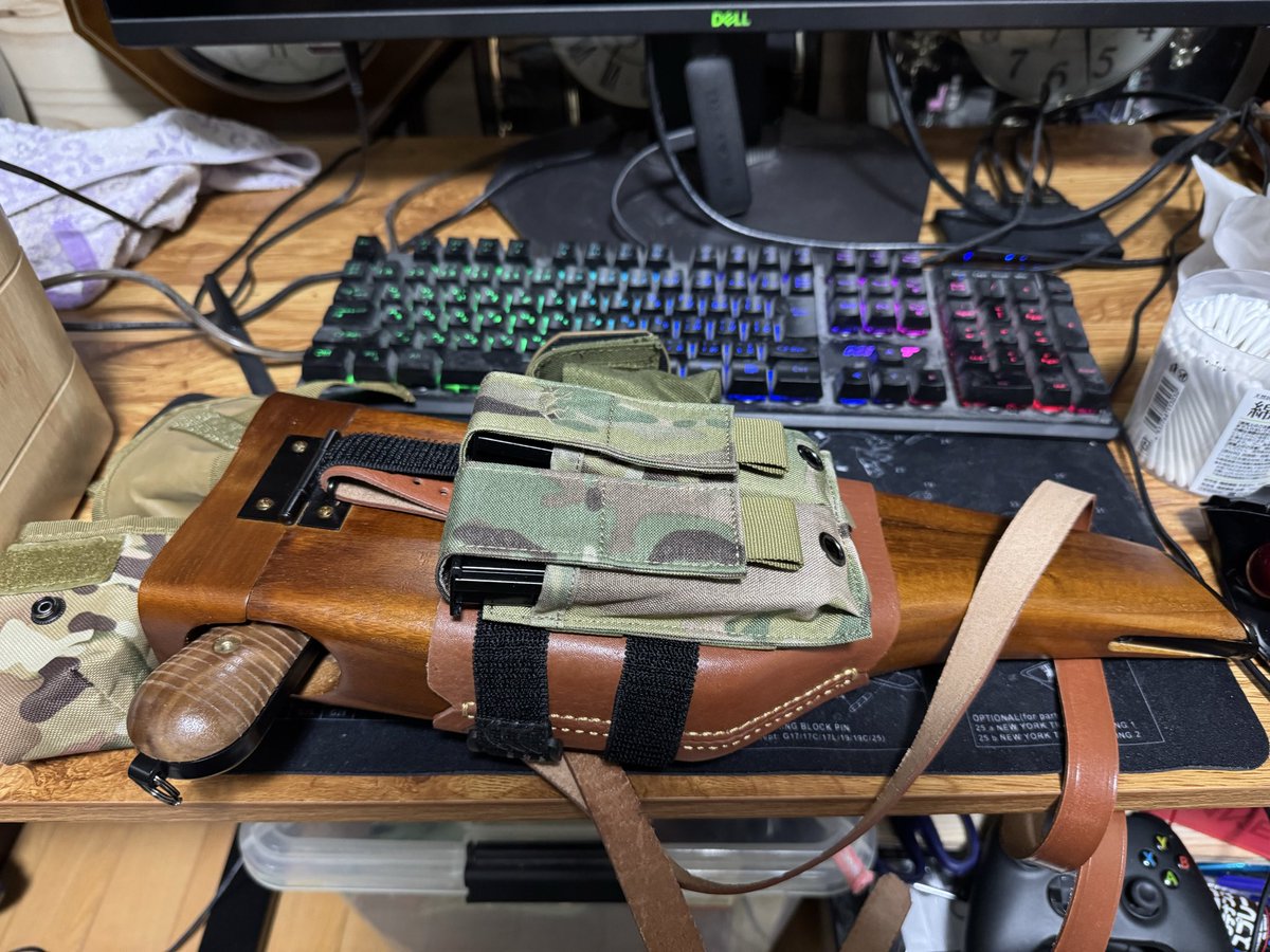 army_ants_raid's tweet photo. ちょっと近代化したモーゼルm712
kar98bのサブアーム用 https://t.co/tlRUZSEY4o