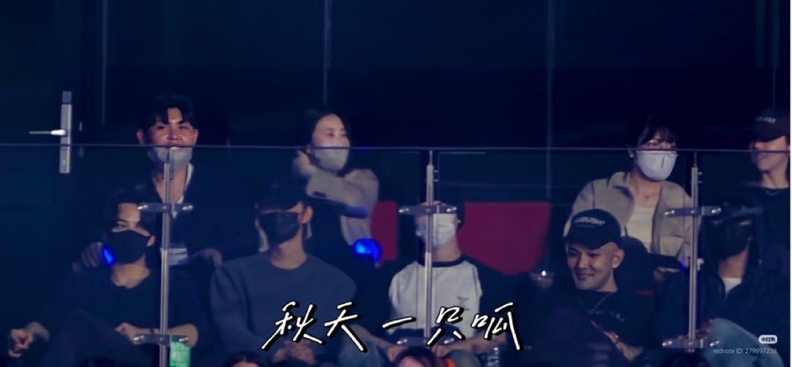 members who came to watch dxs on stage so far! day 1 - coups