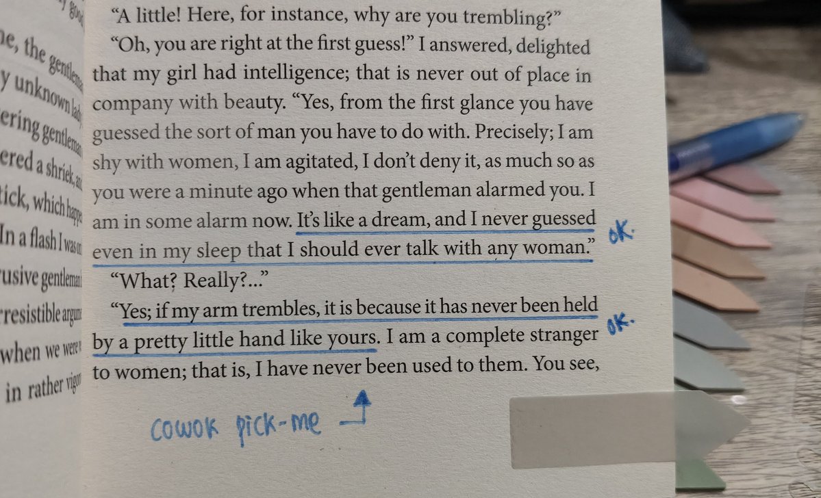 First impression of him, mind you.