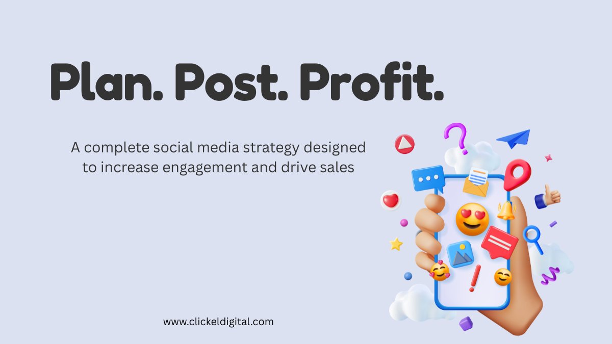 halima_akter01's tweet image. Plan. Post. Profit.

Posting randomly won’t grow your business.
A clear social media strategy will help.
✔ More engagement
✔ Better reach
✔ Real sales growth

Stop guessing. Start scaling.

#SocialMediaMarketing #DigitalMarketing #ContentStrategy #ClickelDigital