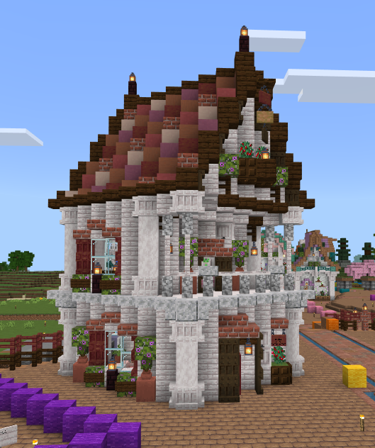 Ohana087iii's tweet image. ケーキ屋さん
#BE街サバ　#マイクラ　#minecraft