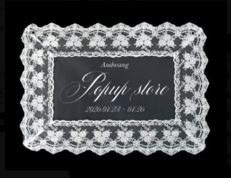 4/24 andwang popup 
来店チケット 早い時間帯で余りがあります。 希望される方はDMください。 
 #andwang #andmary #THEREDTHREAD